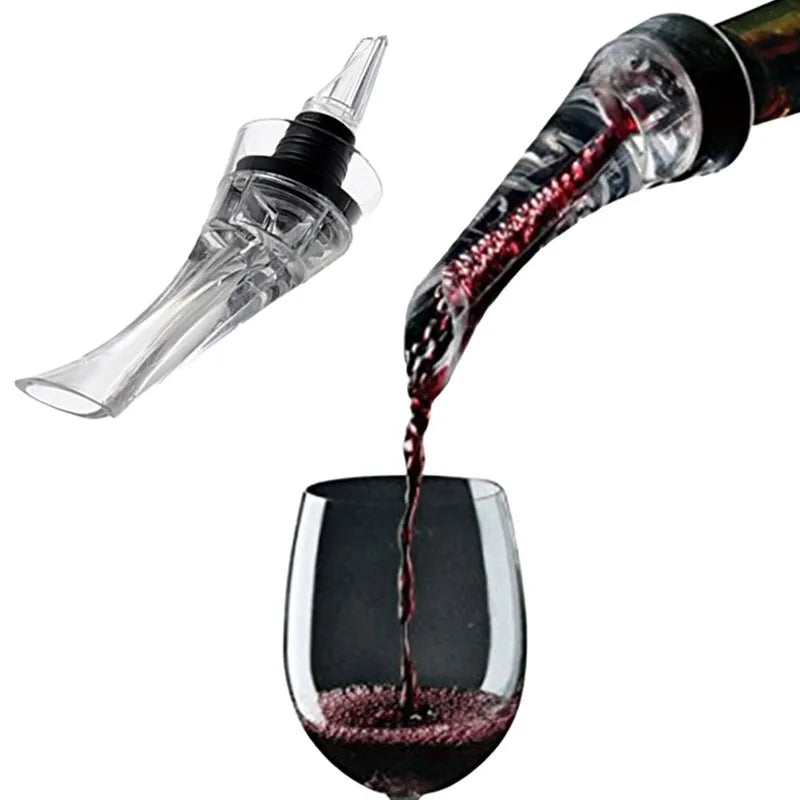 Unlock the Full Potential of Your Wine with the Acrylic Wine Aerator Pourer