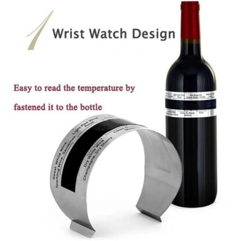 Wine Bottle Thermometer With LCD Screen