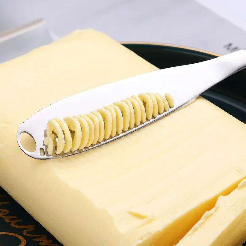 3-in-1 Stainless Steel Butter Knife