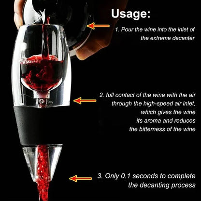 Creative Fast Decanter & Wine Aerator Pourer