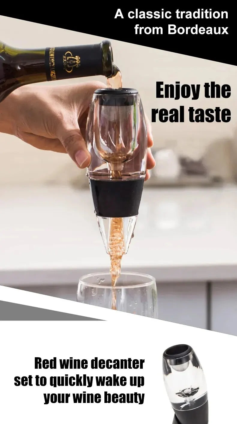 Creative Fast Decanter & Wine Aerator Pourer