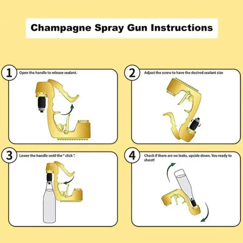 Champagne Wine Sprayer Pistol